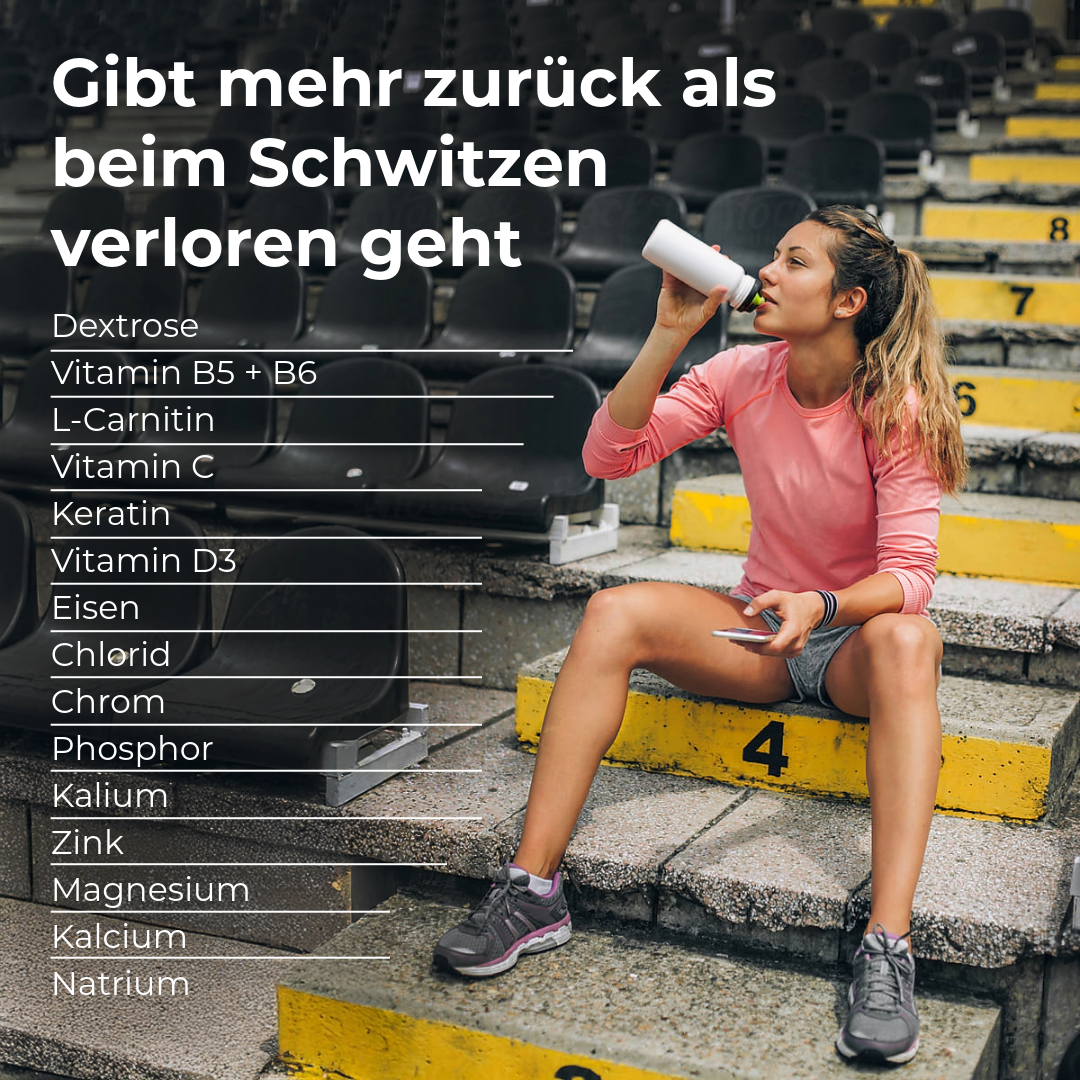 Sport Hydration + Trinkflasche Bundle