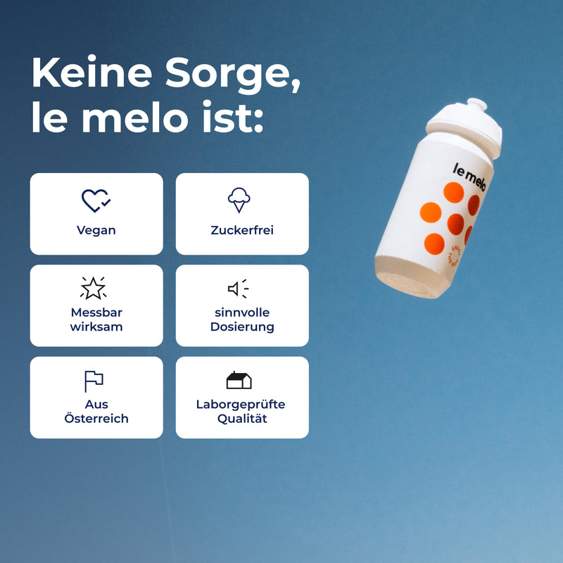 le melo - funktionale Hydration ohne Zucker