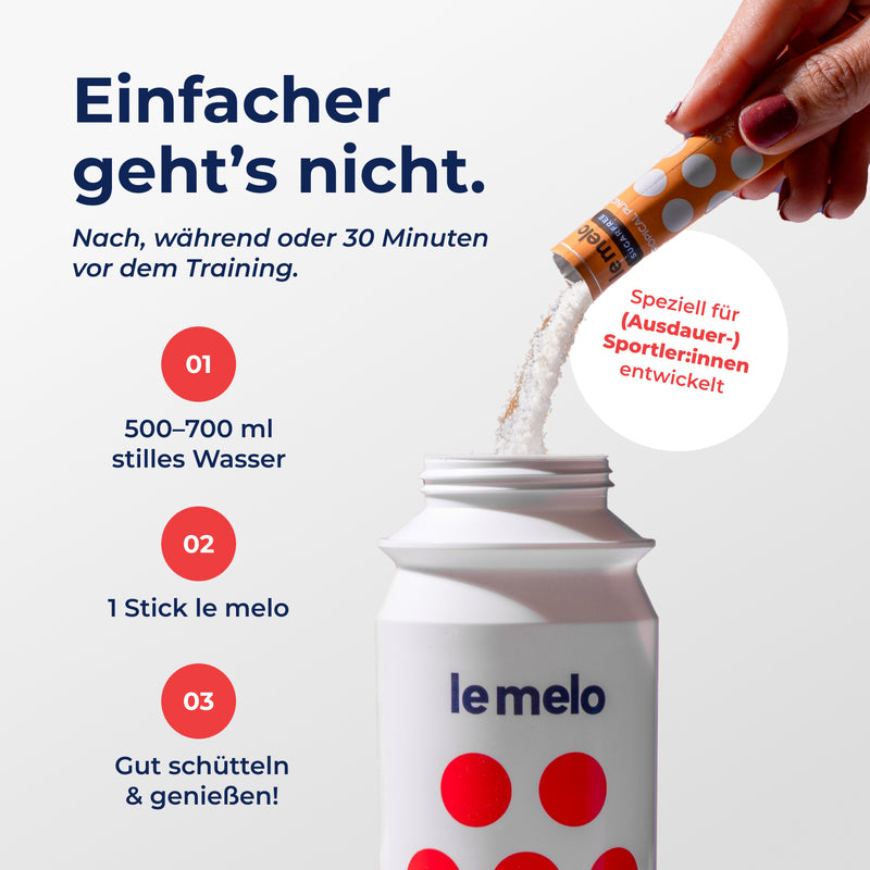 le melo - funktionale Hydration ohne Zucker