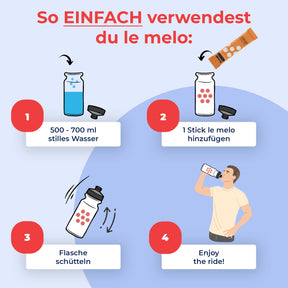 Mango-Limette - Sporthydration + MIT KOFFEIN