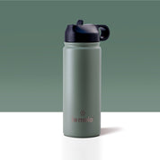 le melo Ultralight Isolationsflasche mit Strohhalm