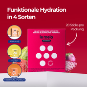 le melo - functional hydration without sugar 
