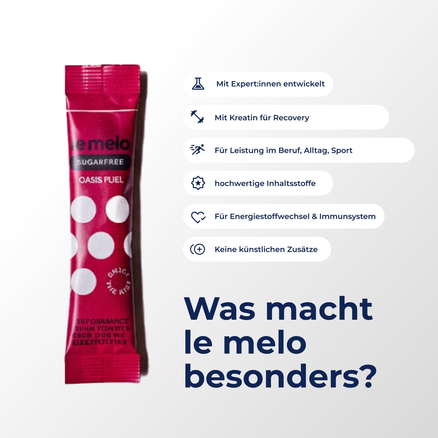 le melo - funktionale Hydration ohne Zucker