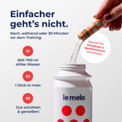 le melo - funktionale Hydration ohne Zucker