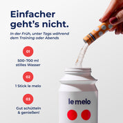 le melo - functional hydration without sugar 