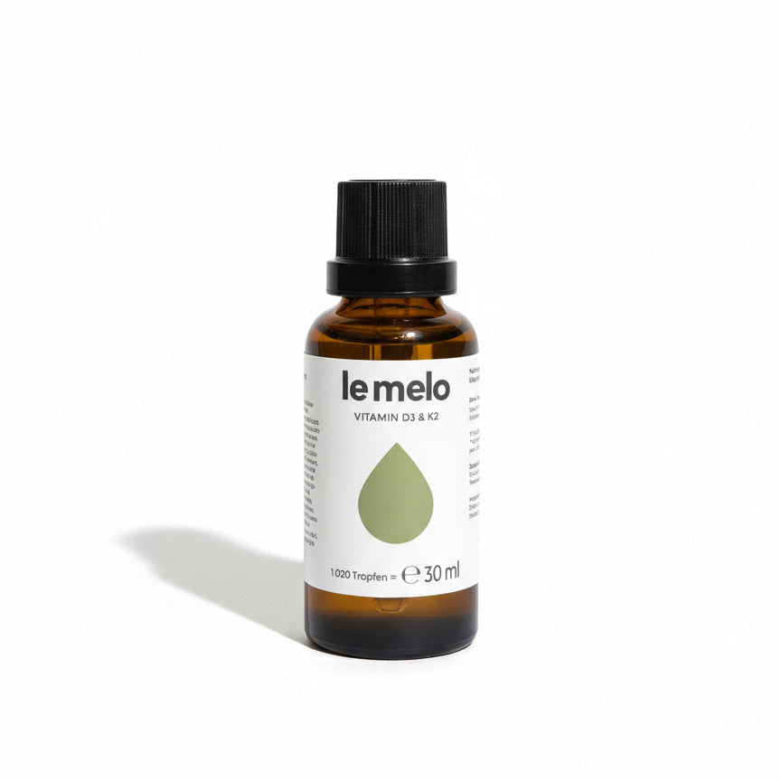 le melo D3 + K2 – der Vitamin-Duo-Tropfen für Training, Regeneration & Alltag