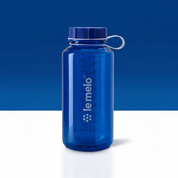 le melo BLUE 1.000ml Flasche mit großer Öffnung