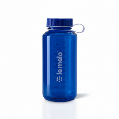 le melo BLUE Flasche