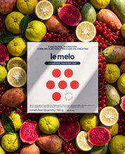 le melo Sugarfree Discovery Box auf frischen Früchten
