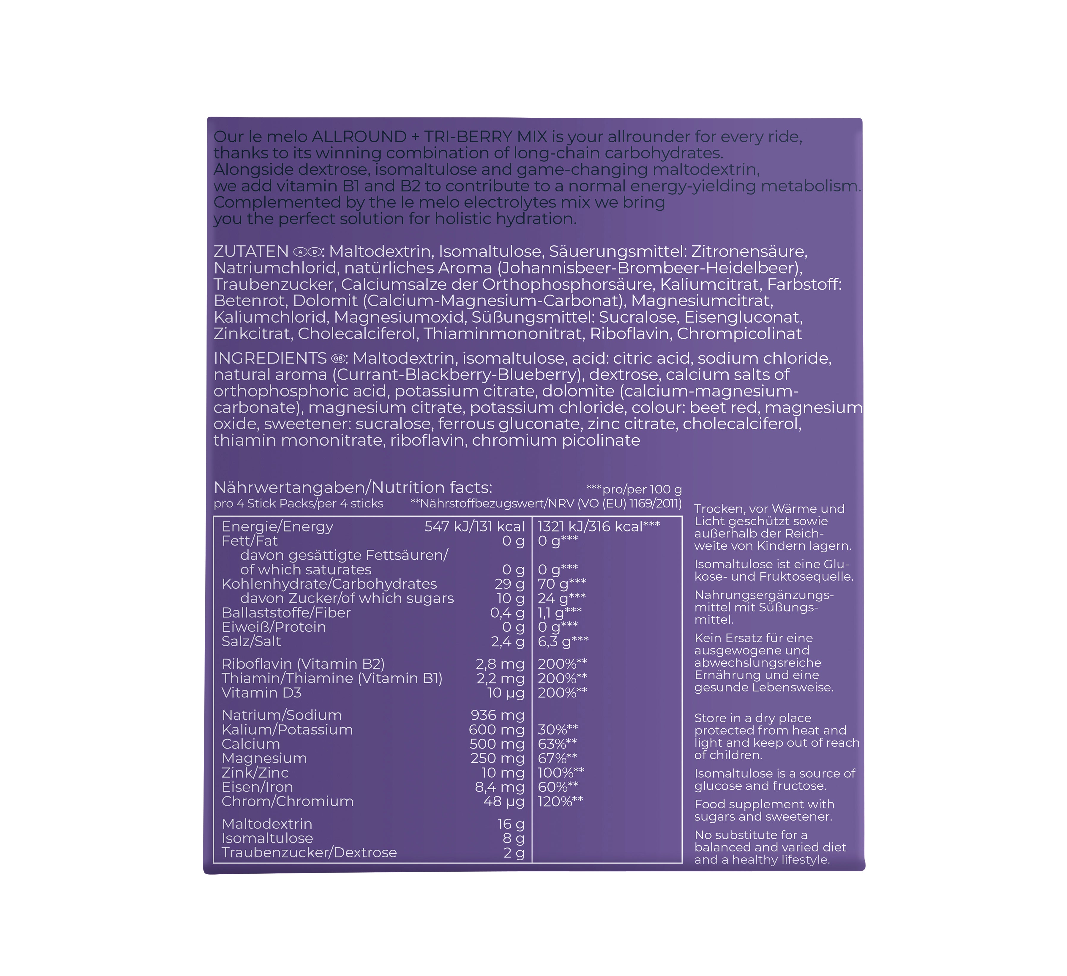 Optimierte Sporthydration: 6er-Set Sportgetränke